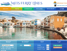 Tablet Screenshot of meisferrylines.com